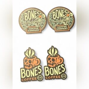 Sticker Pack in Orange, Black and Cream